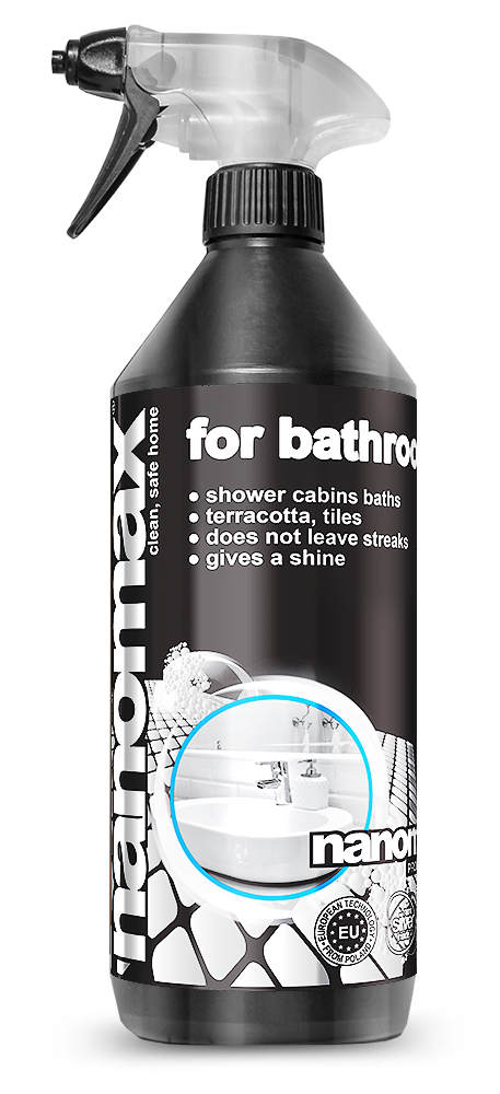Bathroom and Sanitary Facilities Cleaner, nanomax PRO, 1000 ml