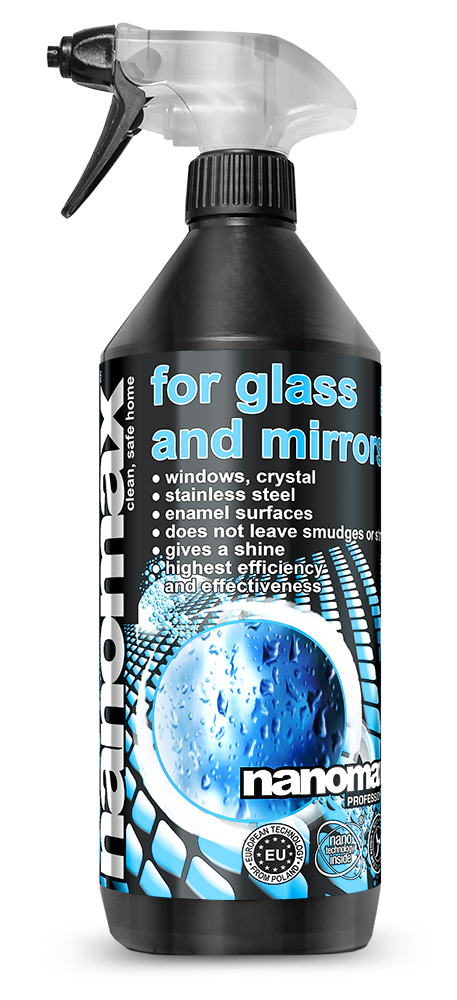 Window and Glass Cleaner, nanomax PRO, 1000 ml