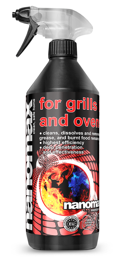 Oven, Fireplace and Grill Cleaner, nanomax PRO, 1000 ml