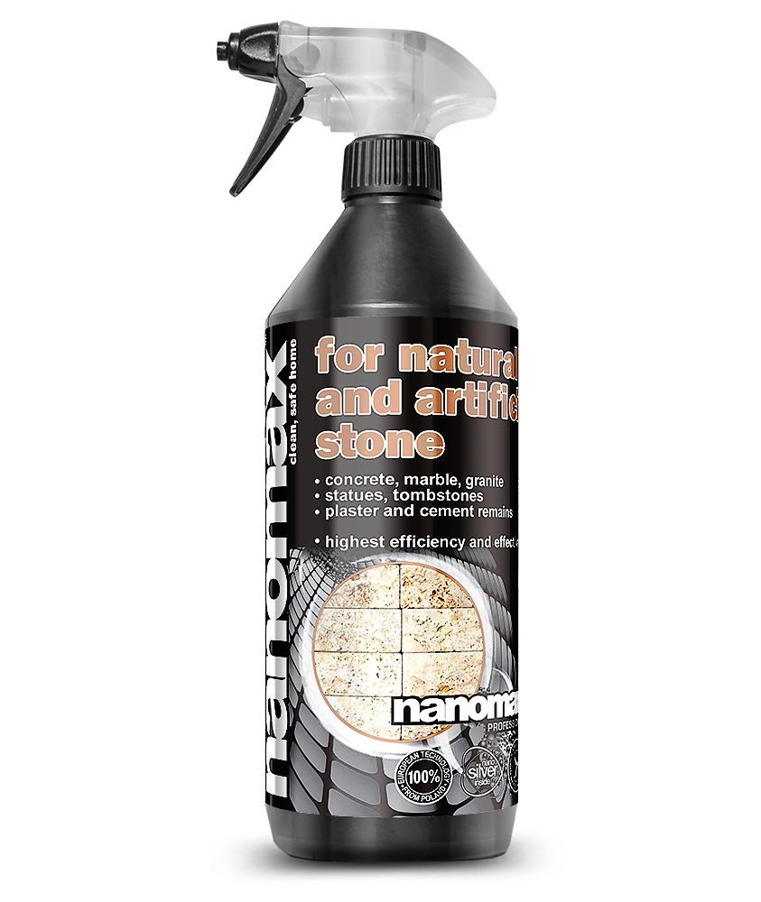 Stone Cleaner for Statues and Tombstones, nanomax PRO, 1000 ml