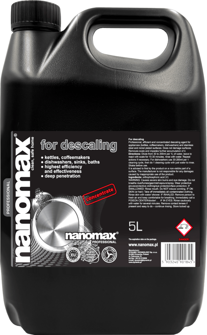 Descaler, nanomax PRO, 5000 ml