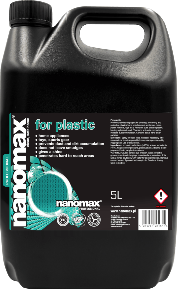 Plastic Cleaner, nanomax PRO, 5000 ml