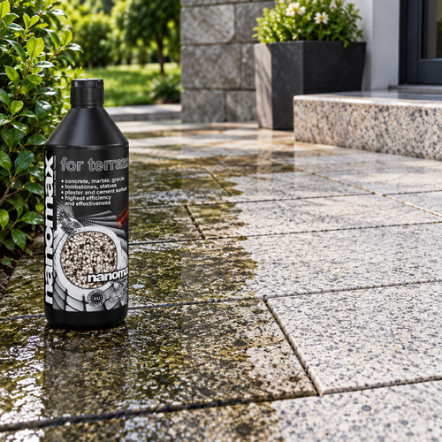 Floor Cleaner for Paving, Terrazzo and Stone, nanomax PRO, 1000 ml