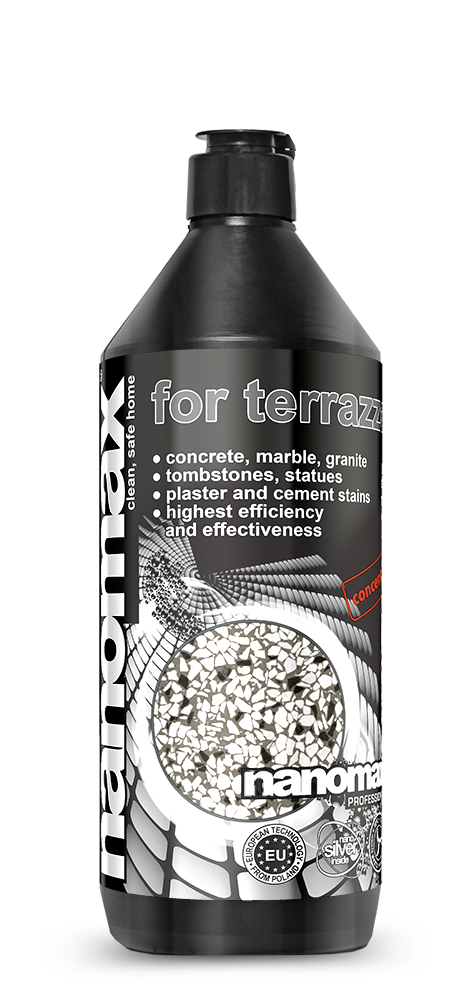 Floor Cleaner for Paving, Terrazzo and Stone, nanomax PRO, 1000 ml