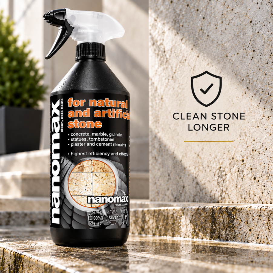 Stone Cleaner for Statues and Tombstones, nanomax PRO, 1000 ml