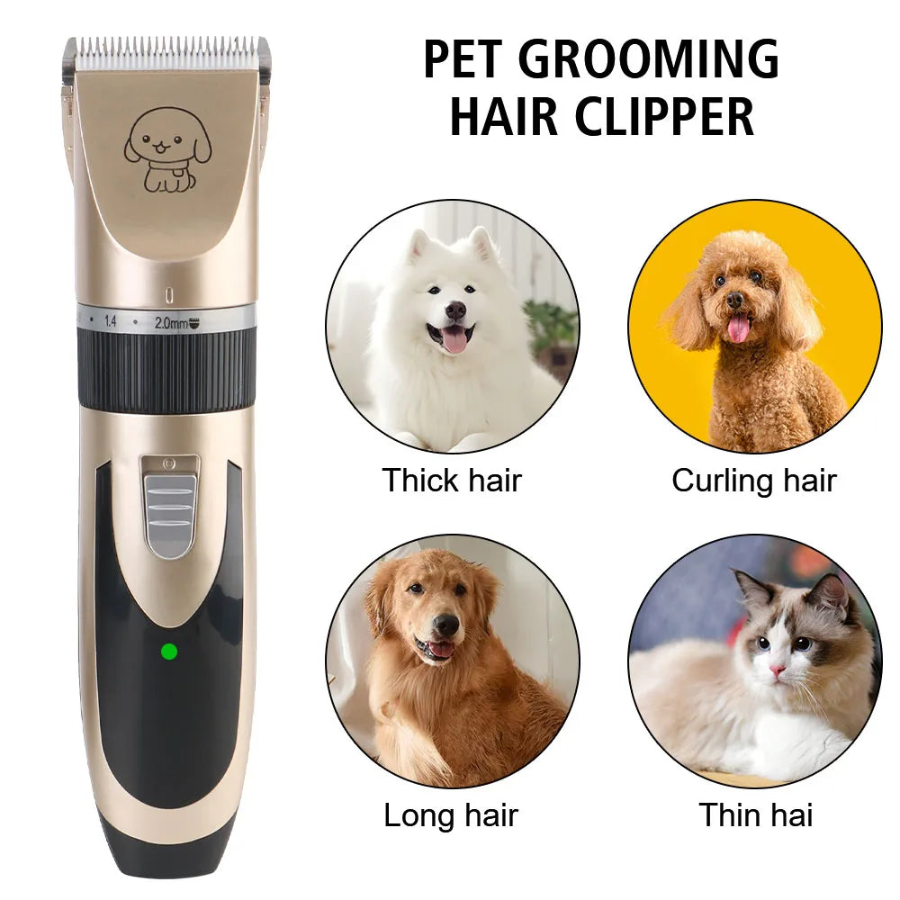 VelyZoo Cordless Pet Grooming Clipper