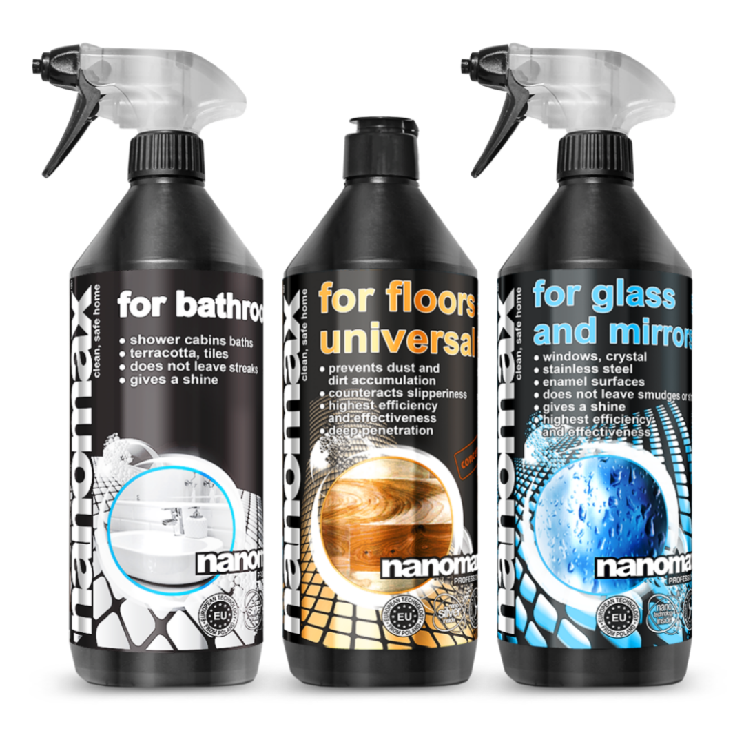 NANOMAX PROFESSIONAL TOP-3 SET, 3 × 1000 ml