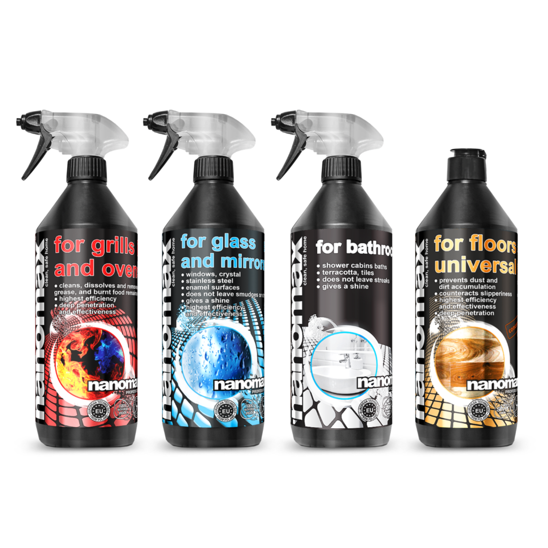 NANOMAX PROFESSIONAL TOP-4 SET, 4 × 1000 ml