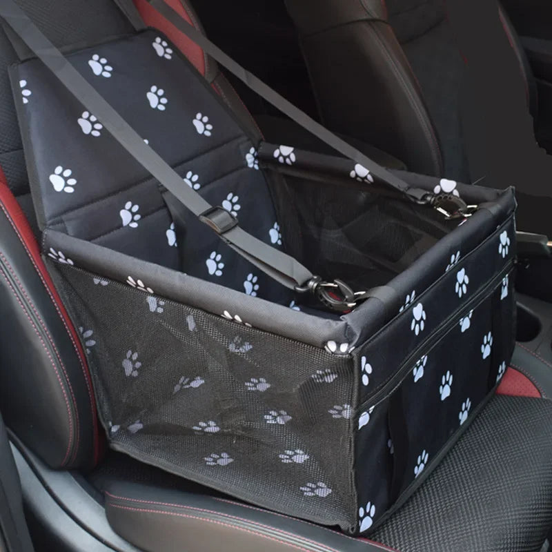 Oxford dog car seat carrier, foldable travel safety bag
