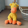 YELLOW Color Donkey Plush Squeaky Dog Toy – Soft Chew & Play Companion