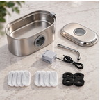 VelyZoo AquaFlow fountain and included accessories