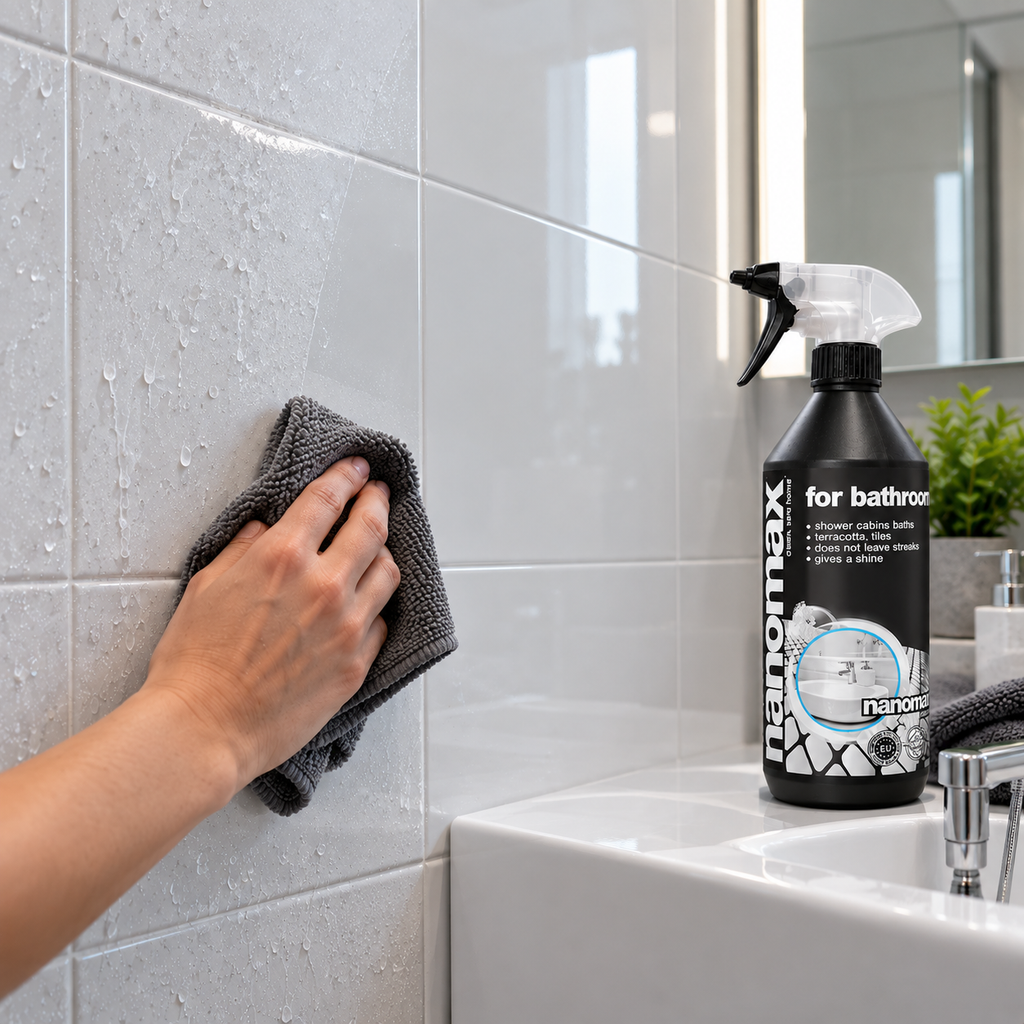 Bathroom and Sanitary Facilities Cleaner, nanomax PRO, 1000 ml