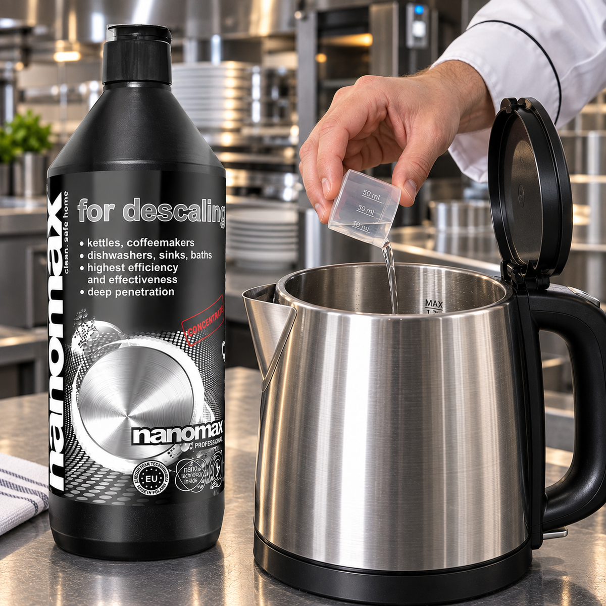 Descaler, nanomax PRO, 1000 ml