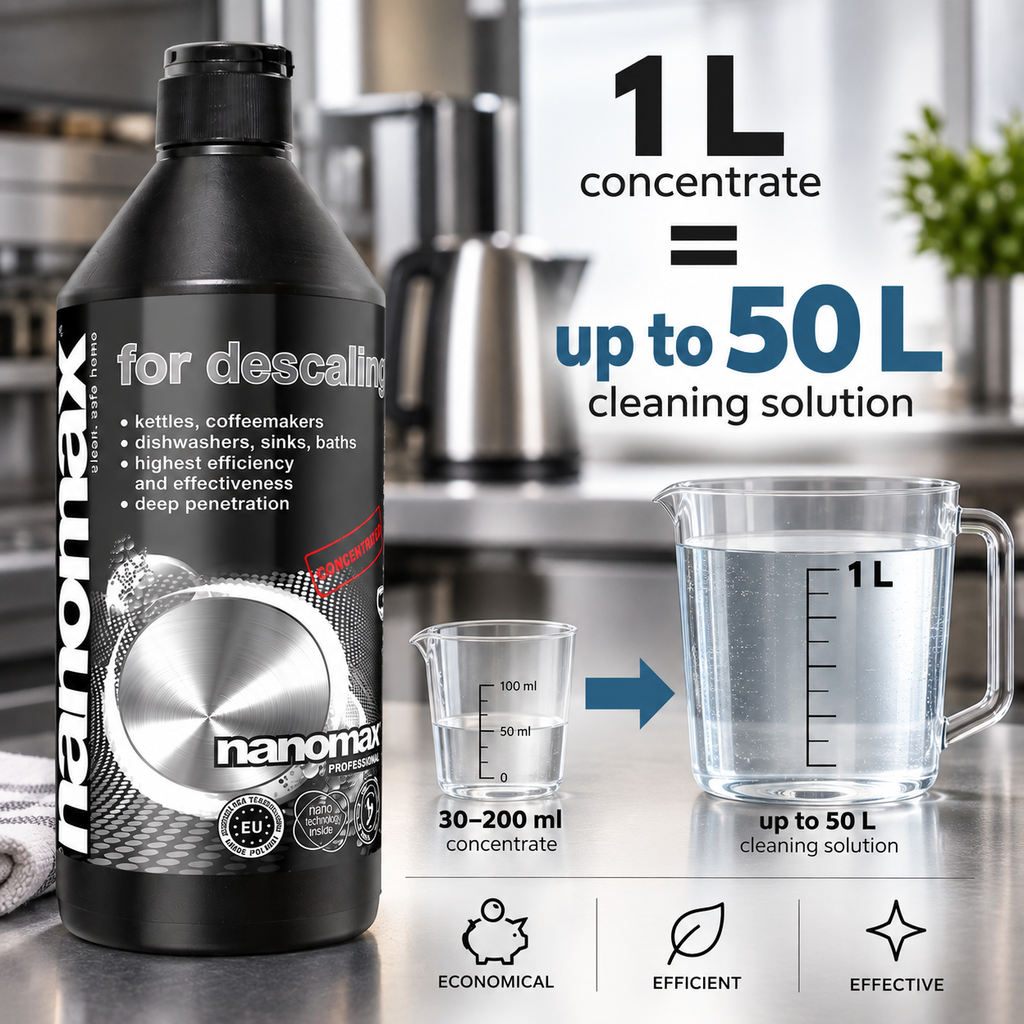 Descaler, nanomax PRO, 1000 ml