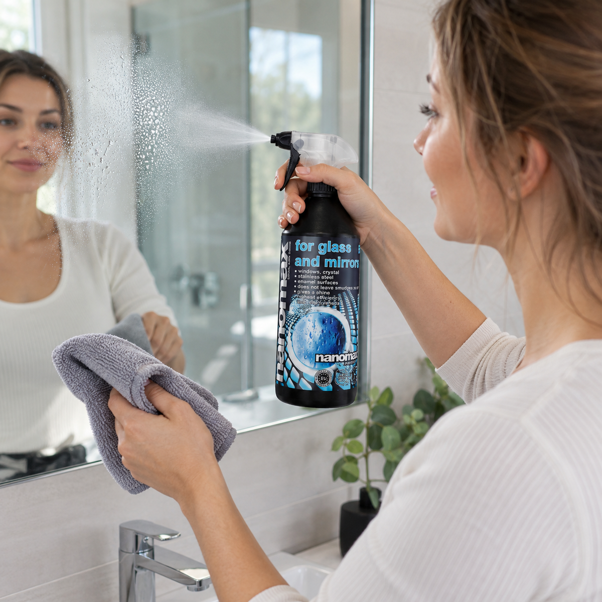 Window and Glass Cleaner, nanomax PRO, 1000 ml