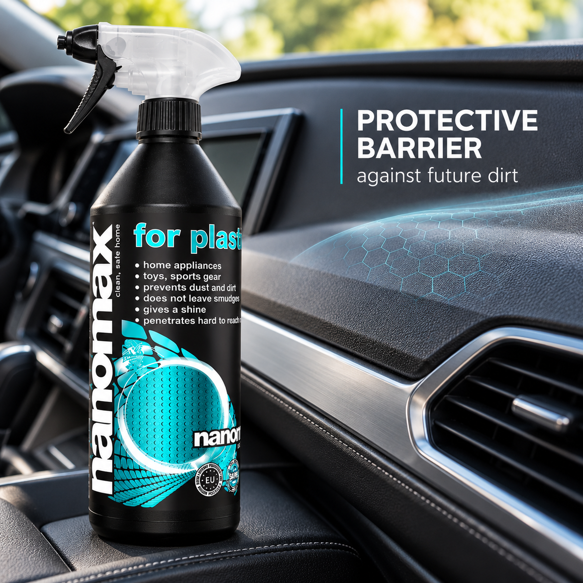 Plastic Cleaner, nanomax PRO, 1000 ml