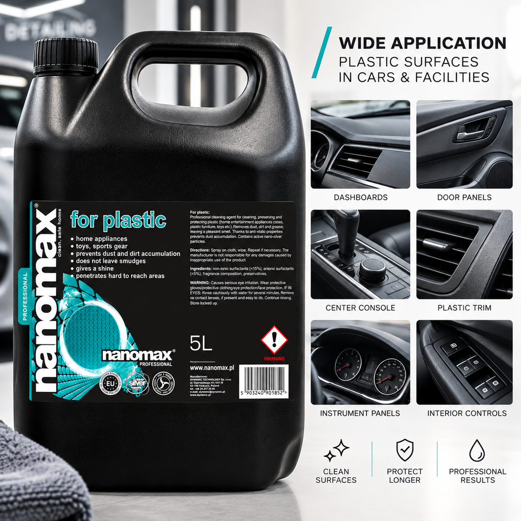 Plastic Cleaner, nanomax PRO, 5000 ml