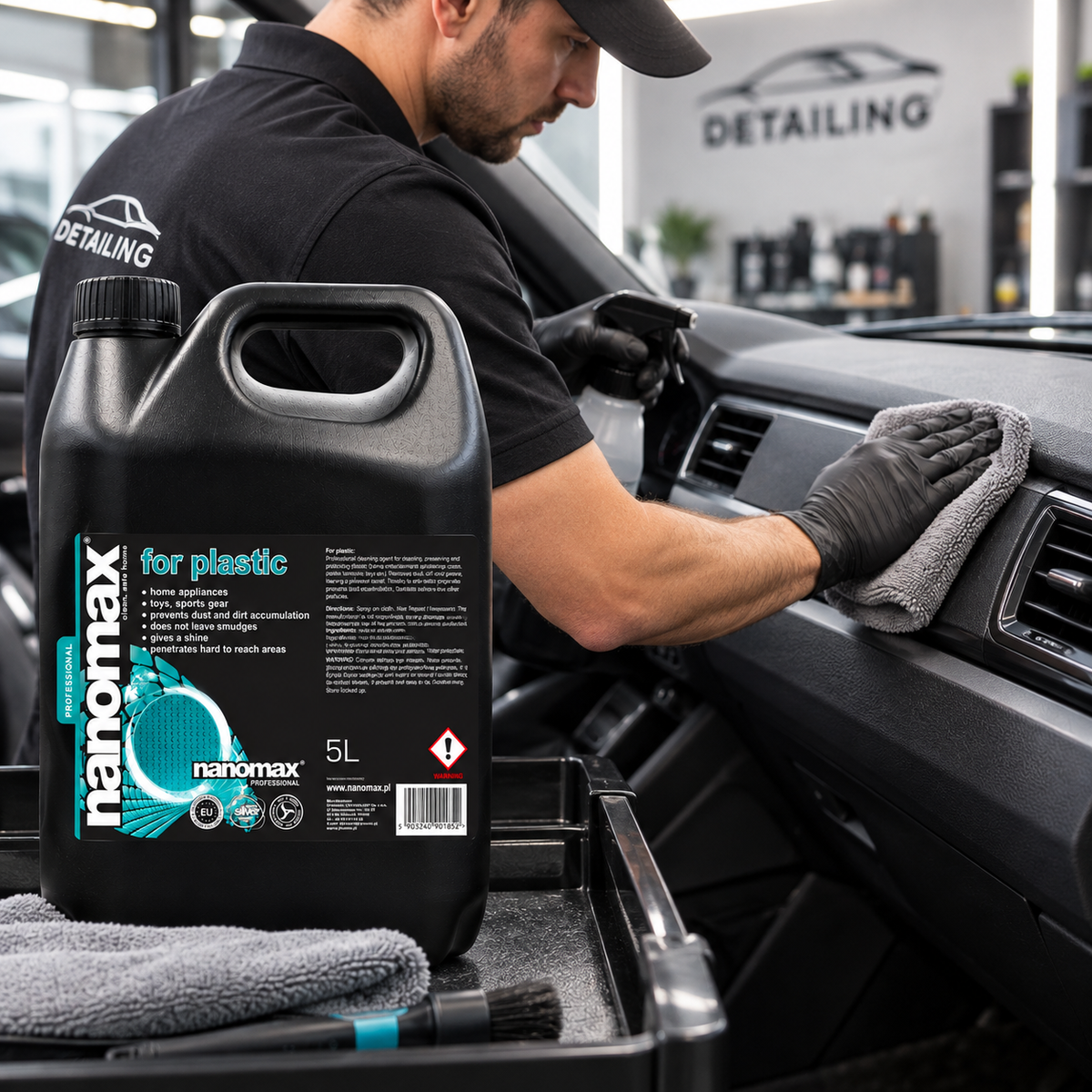 Plastic Cleaner, nanomax PRO, 5000 ml
