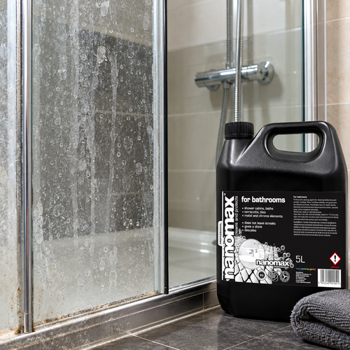 Bathroom and Sanitary Facilities Cleaner, nanomax PRO, 5000 ml