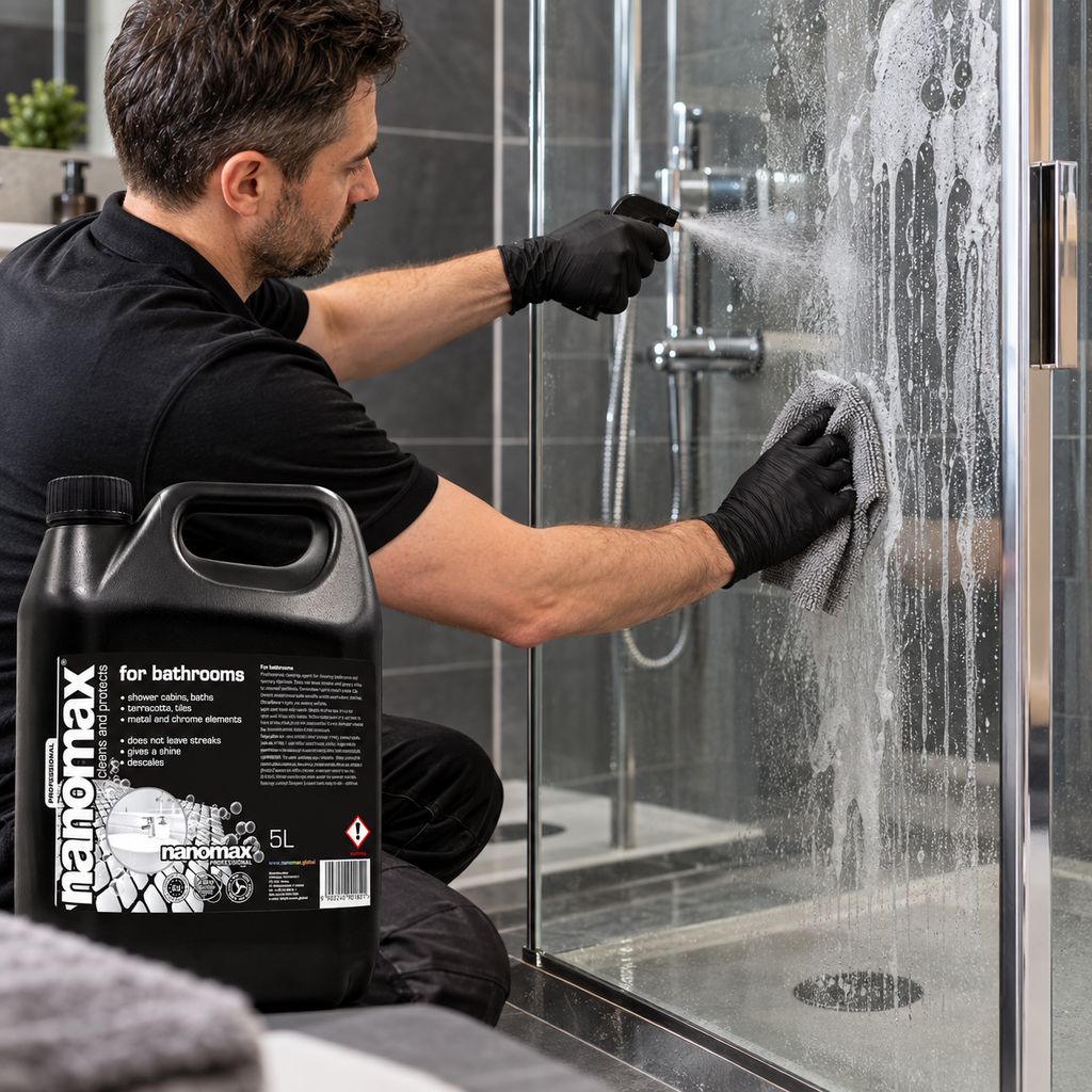 Bathroom and Sanitary Facilities Cleaner, nanomax PRO, 5000 ml