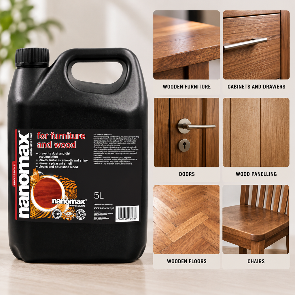 Furniture and Wood Cleaner, nanomax PRO, 1000 ml